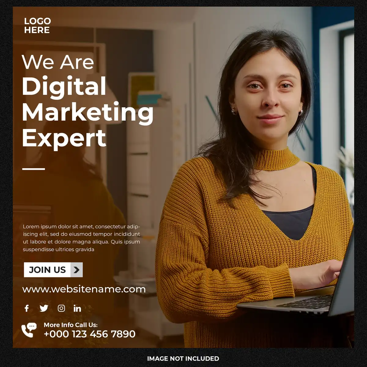 Free Digital Marketing & Social Media Template for Boosting Engagement