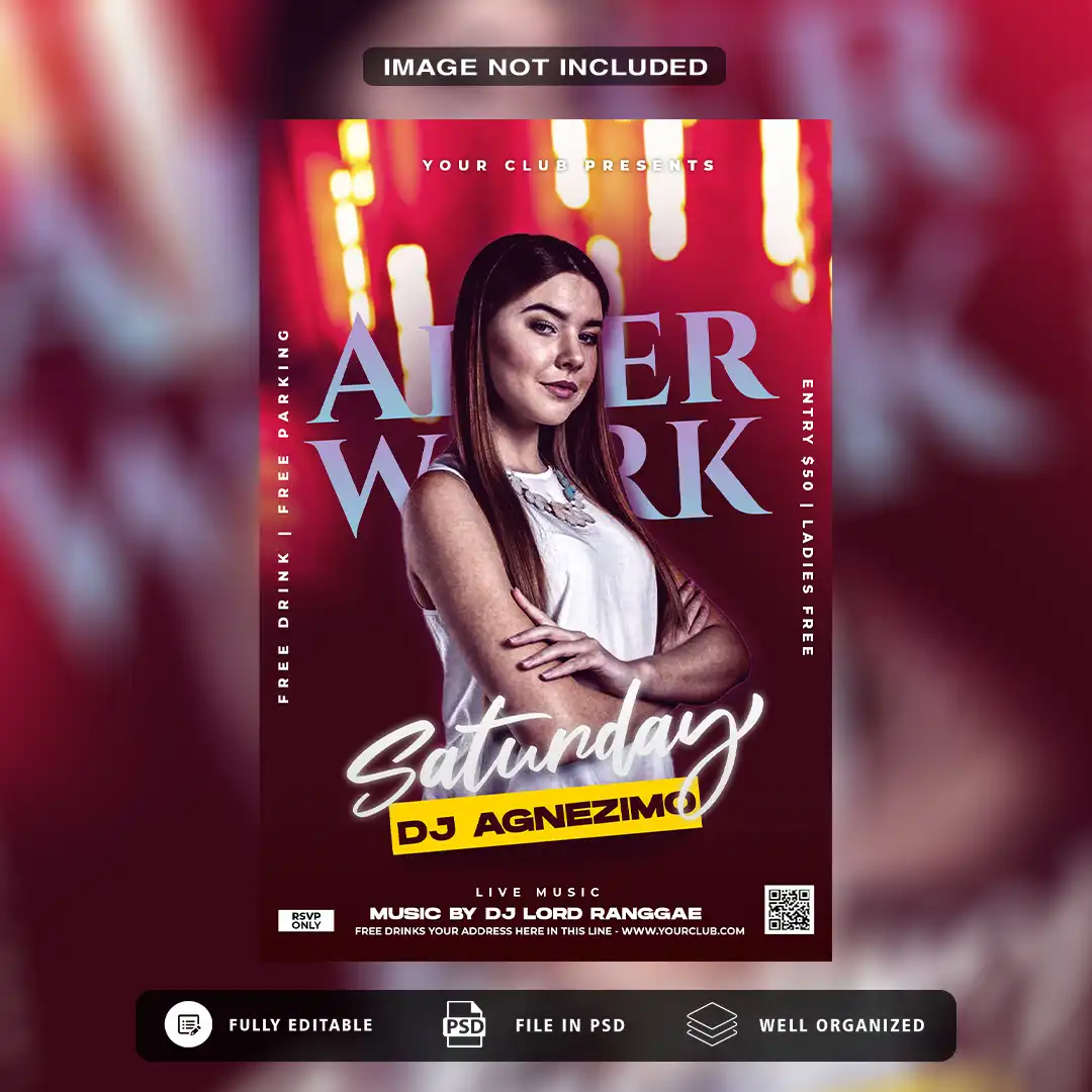 Design Like a Pro in Minutes | Download This High-Impact Night Club PSD Template