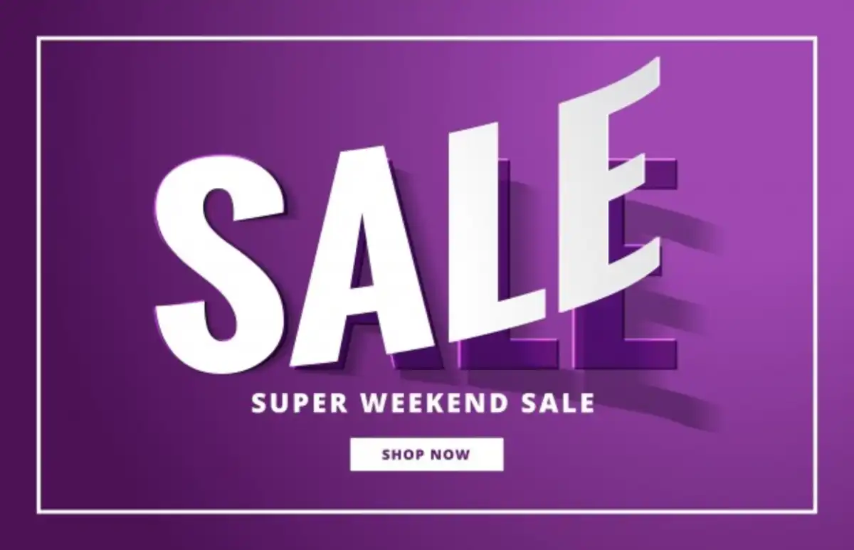 Big Sale Bold Style Logo Design | CDR PNG Format