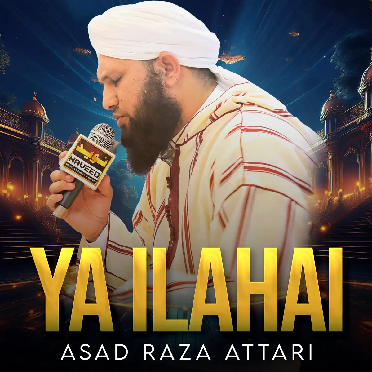 Eyecatching Digital Post - Asad Raza Attari PSD File