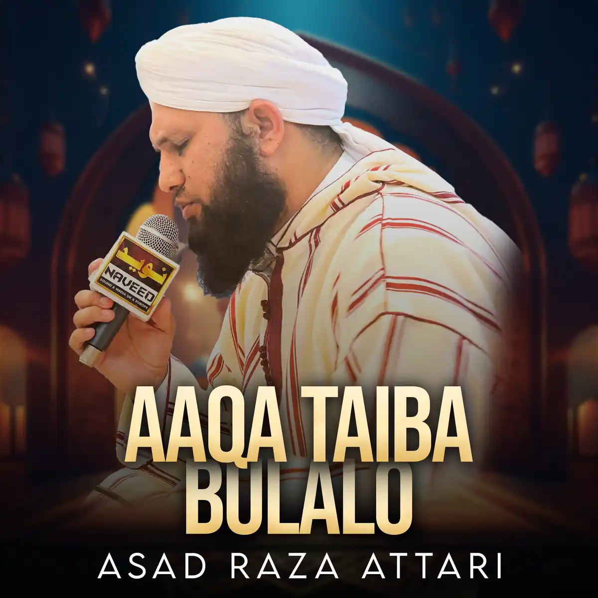 High-Quality Digital Post Design - Asad Raza Attari PSD File