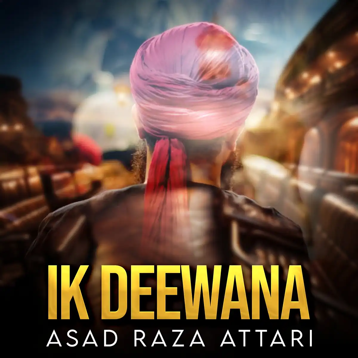 Modern Typography Post Design - Asad Raza Attari PSD