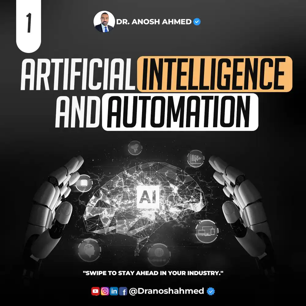 AI and Automation Design - Editable PSD Template