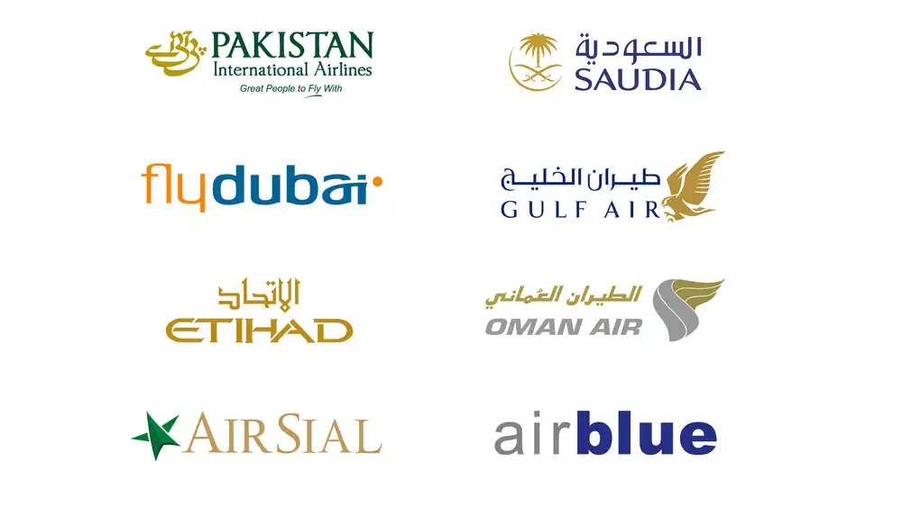 Airline Logos PSD Template | Editable Airline Branding & Design