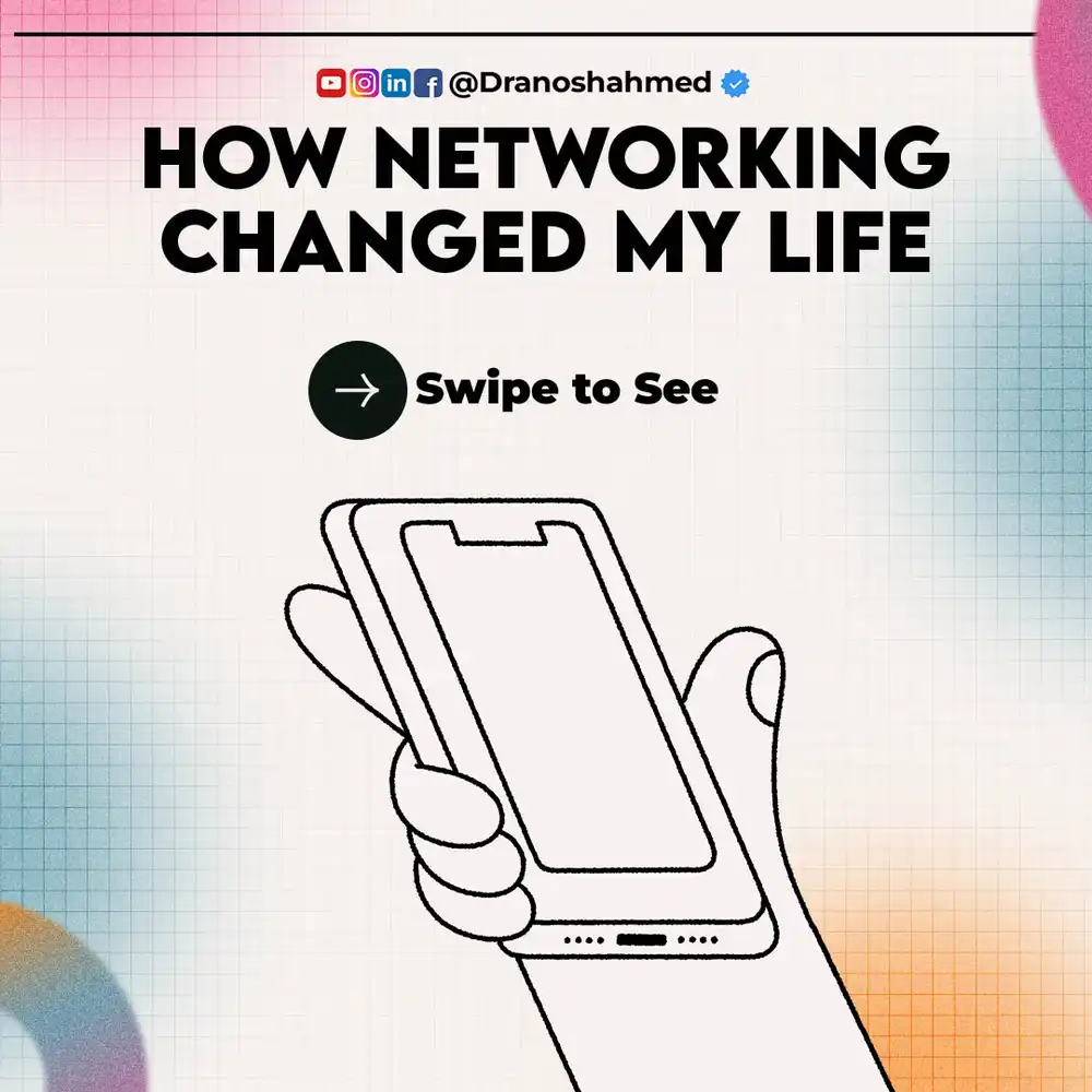 Build Your Network - PSD Template for Social Media