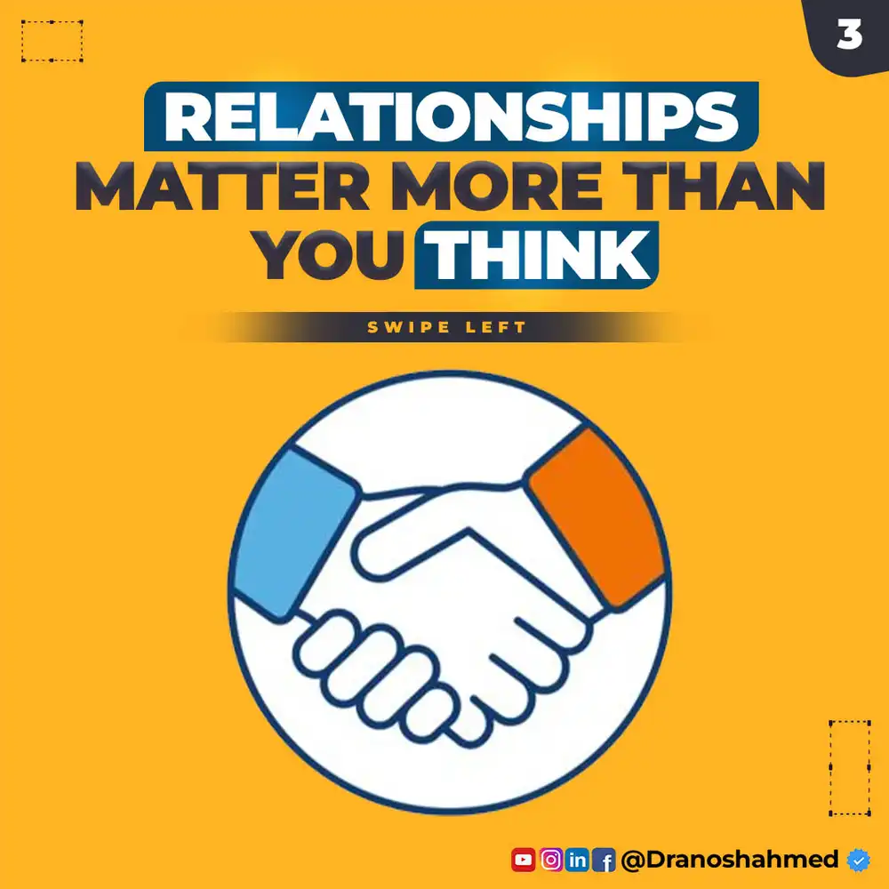 Building Strong Relationships - Editable PSD Template for Social Media