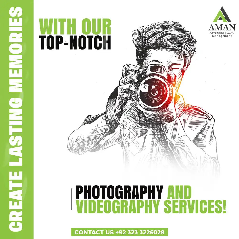 Creative Photography and Videography Poster PSD Design