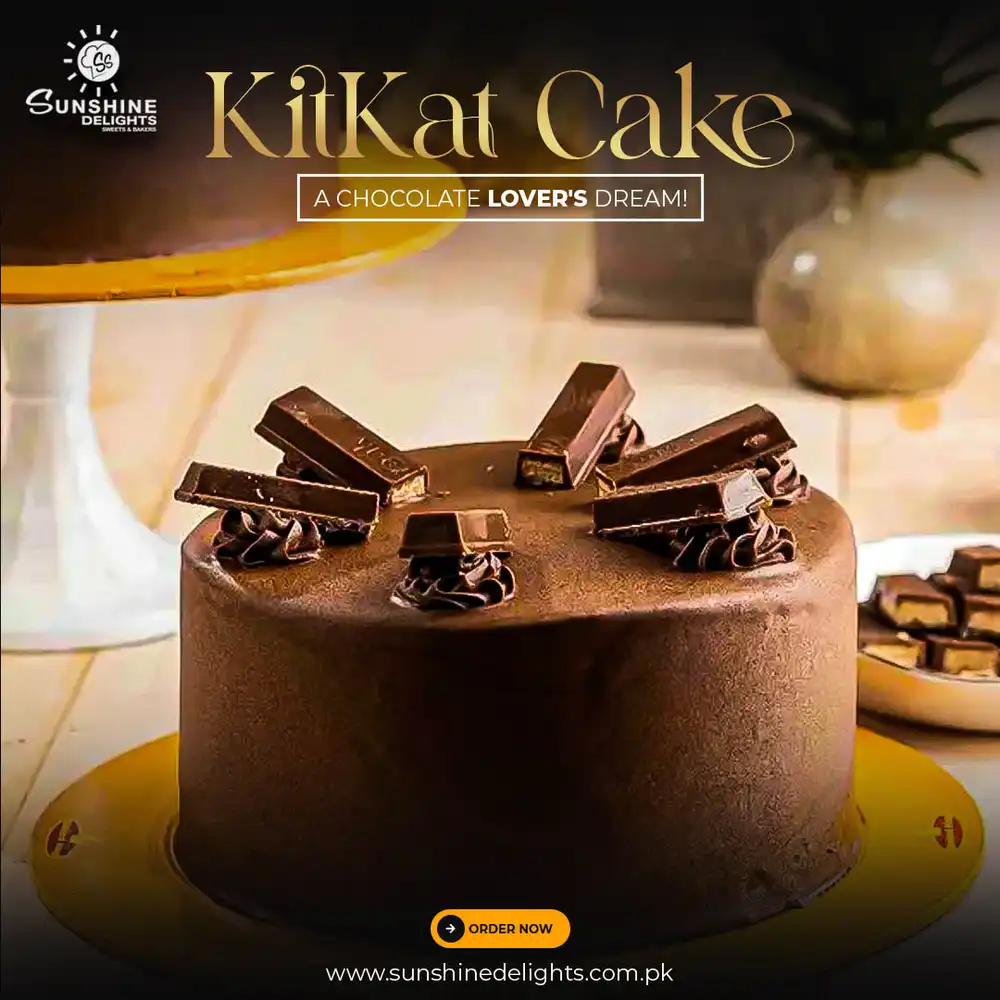 Delicious Cake PSD Poster - Perfect for Bakeries & Cafes