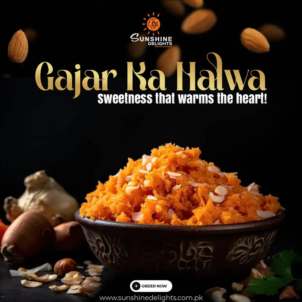 Delicious Gajar Ka Halwa - PSD Poster Template