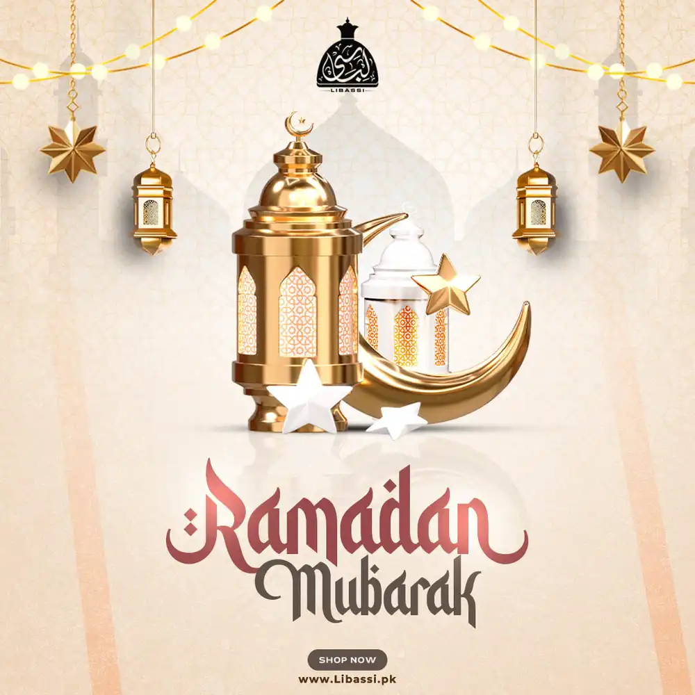 Editable Ramadan Mubarak Social Media Post PSD Mockup