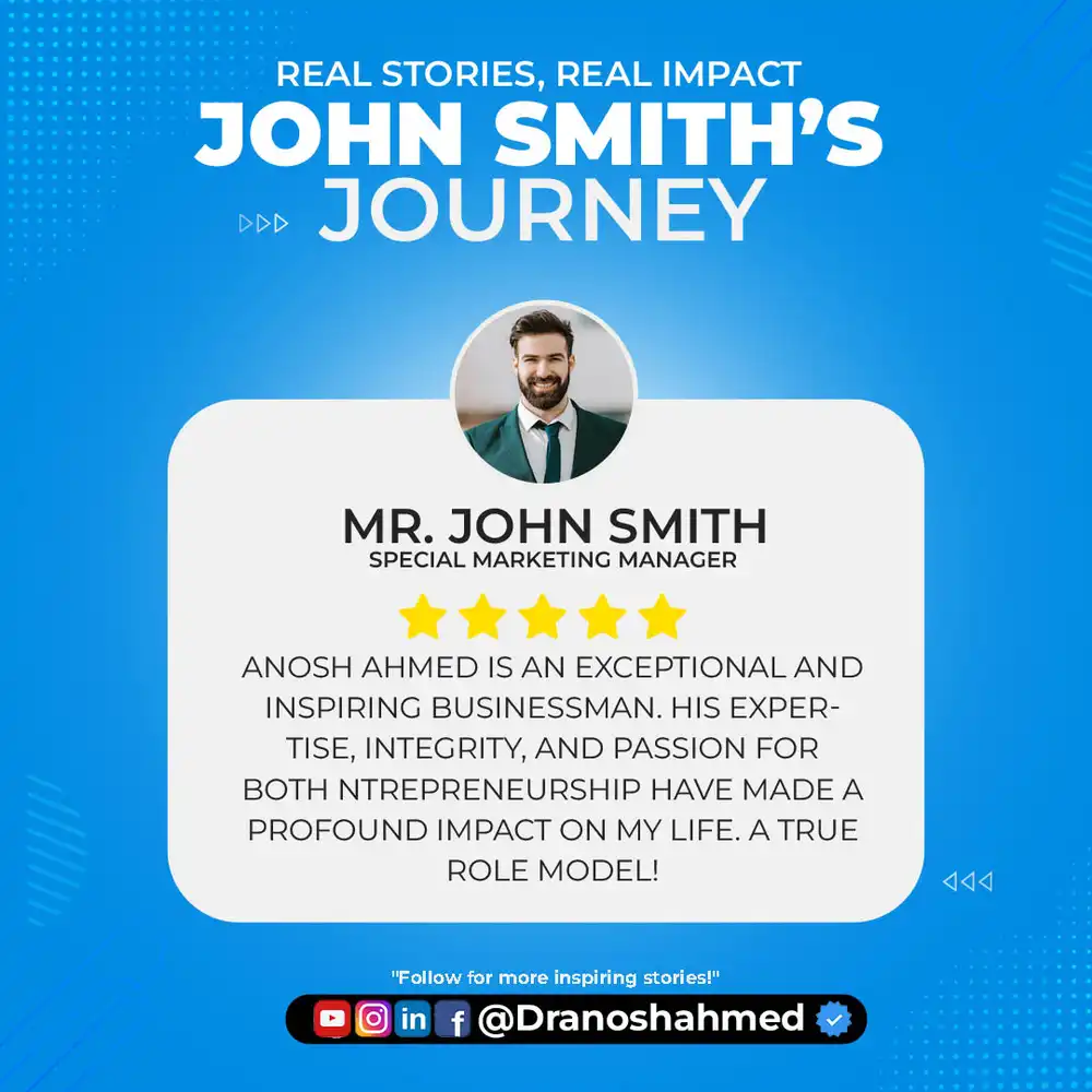 My Journey Story - PSD Template for Motivation & Branding