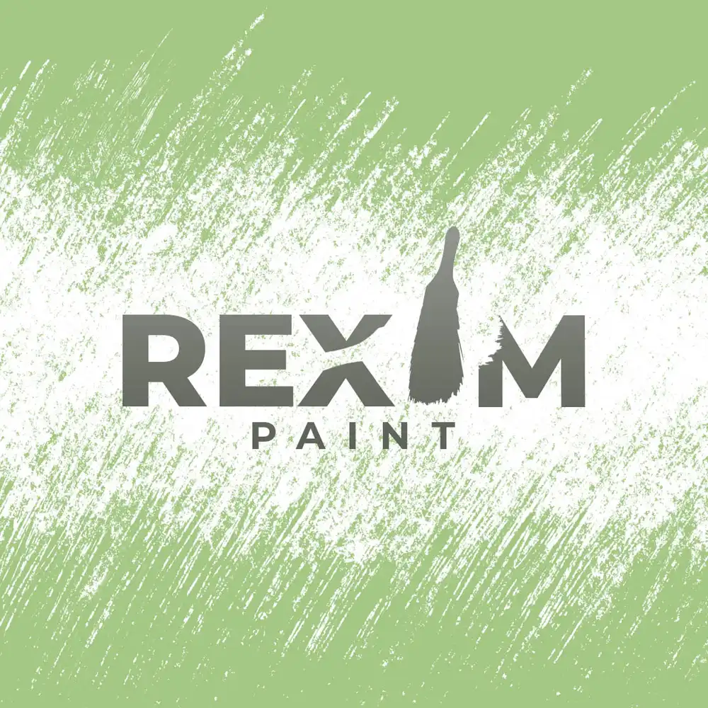 Rexim Paint Logo PSD Mockup - High Quality Display Template for Branding