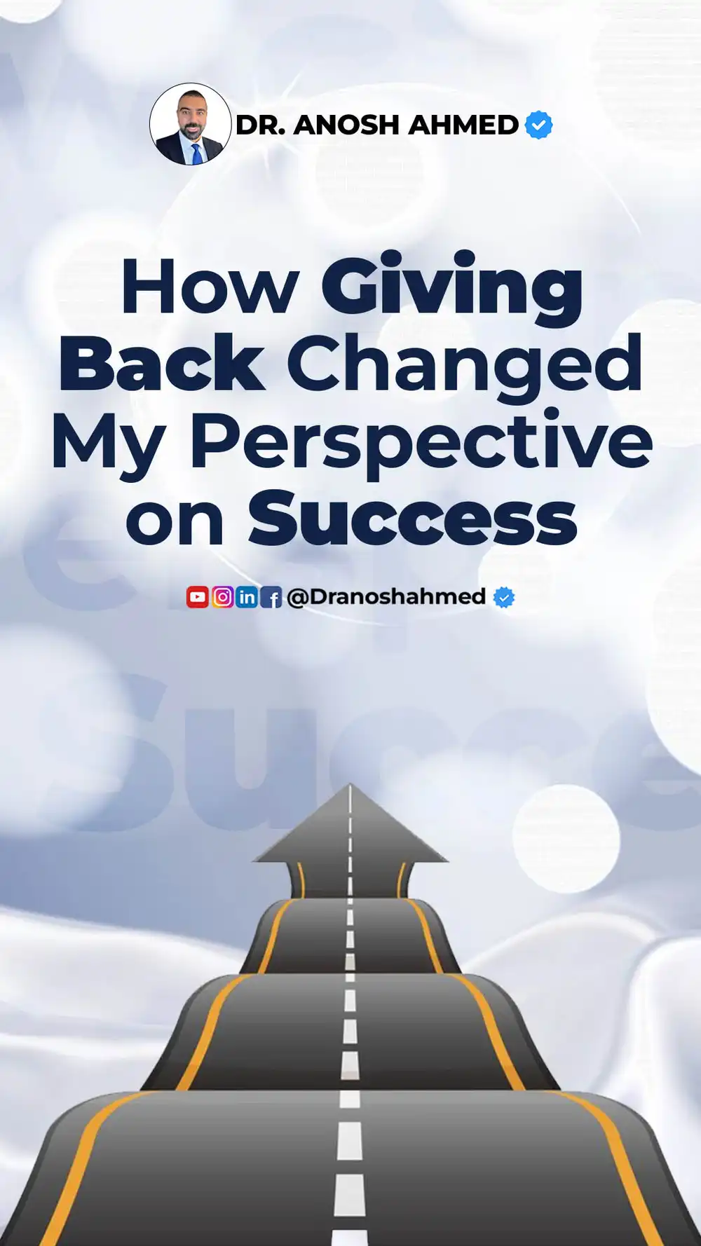 Success Mindset - PSD Template for Inspirational Content