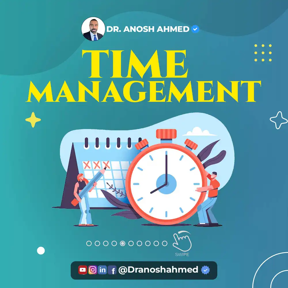 Time Management Strategies - PSD Template for Productivity & Growth