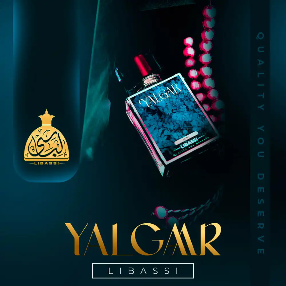 Yalgaar Libassi Fragrance Perfume Mockup PSD - Elegant Packaging